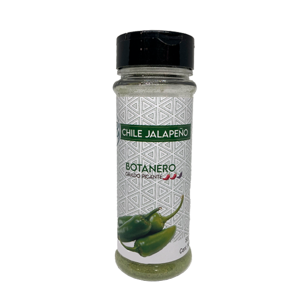 Chile JALAPEÑO Botanero, bote con 50g