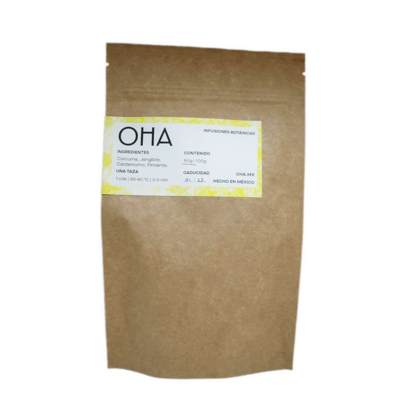 TISANA DE CÚRCUMA JENGIBRE 50g