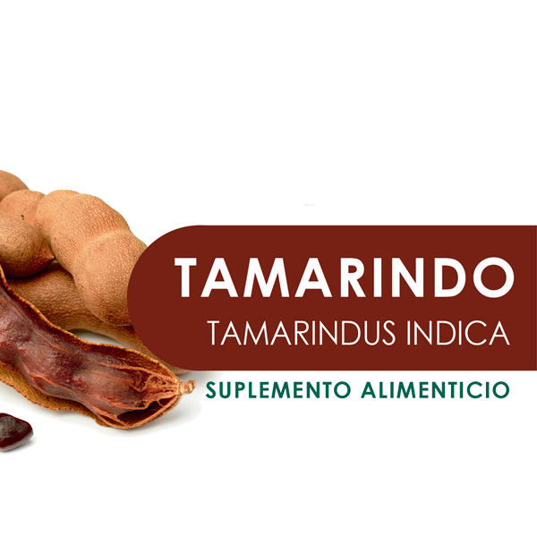 TAMARINDO 90 Cápsulas de 500 mg c/u bolsa ziplock