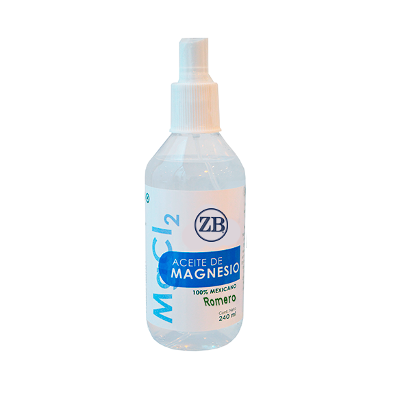 ACEITE DE MAGNESIO 240ML (uso tópico) – ZB Distribuciones