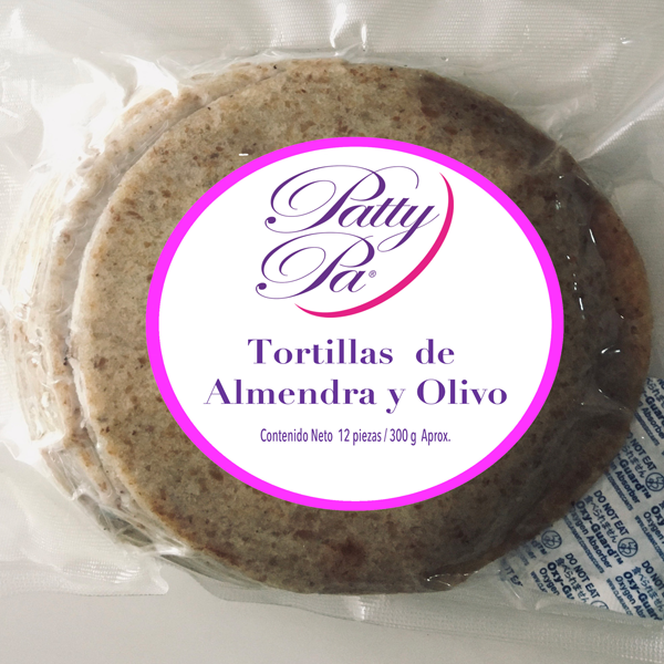 TORTILLAS y TOSTADAS DE ALMENDRA Y OLIVO ( Keto)